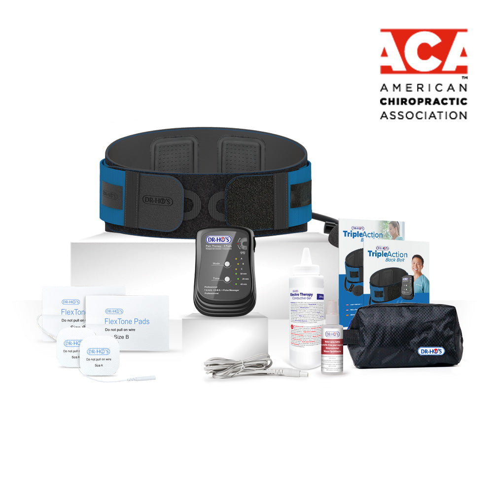 Triple Action Back Belt voor pijnverlichting in & support van de onderrug